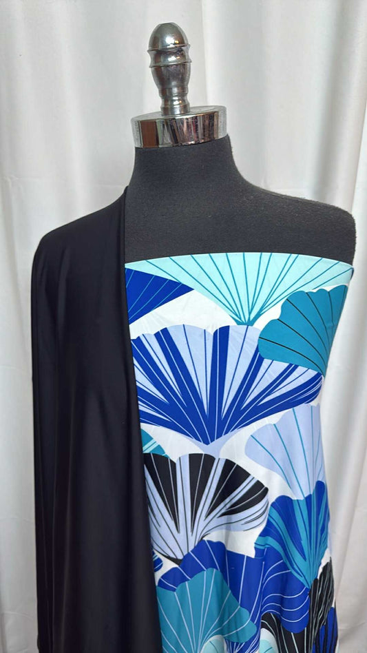 BLACK/BLUE SHELLS BUNDLE : 2YD Blue Shells N/S & 2YD Black N/S : A27586