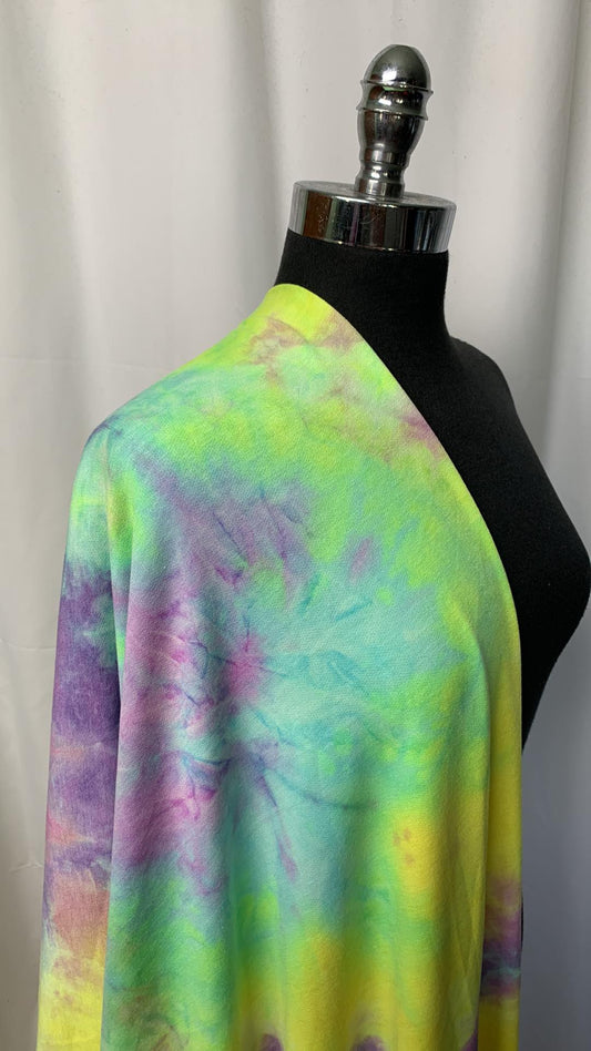 Neon Tie Dye - PRS French Terry - By the Yard