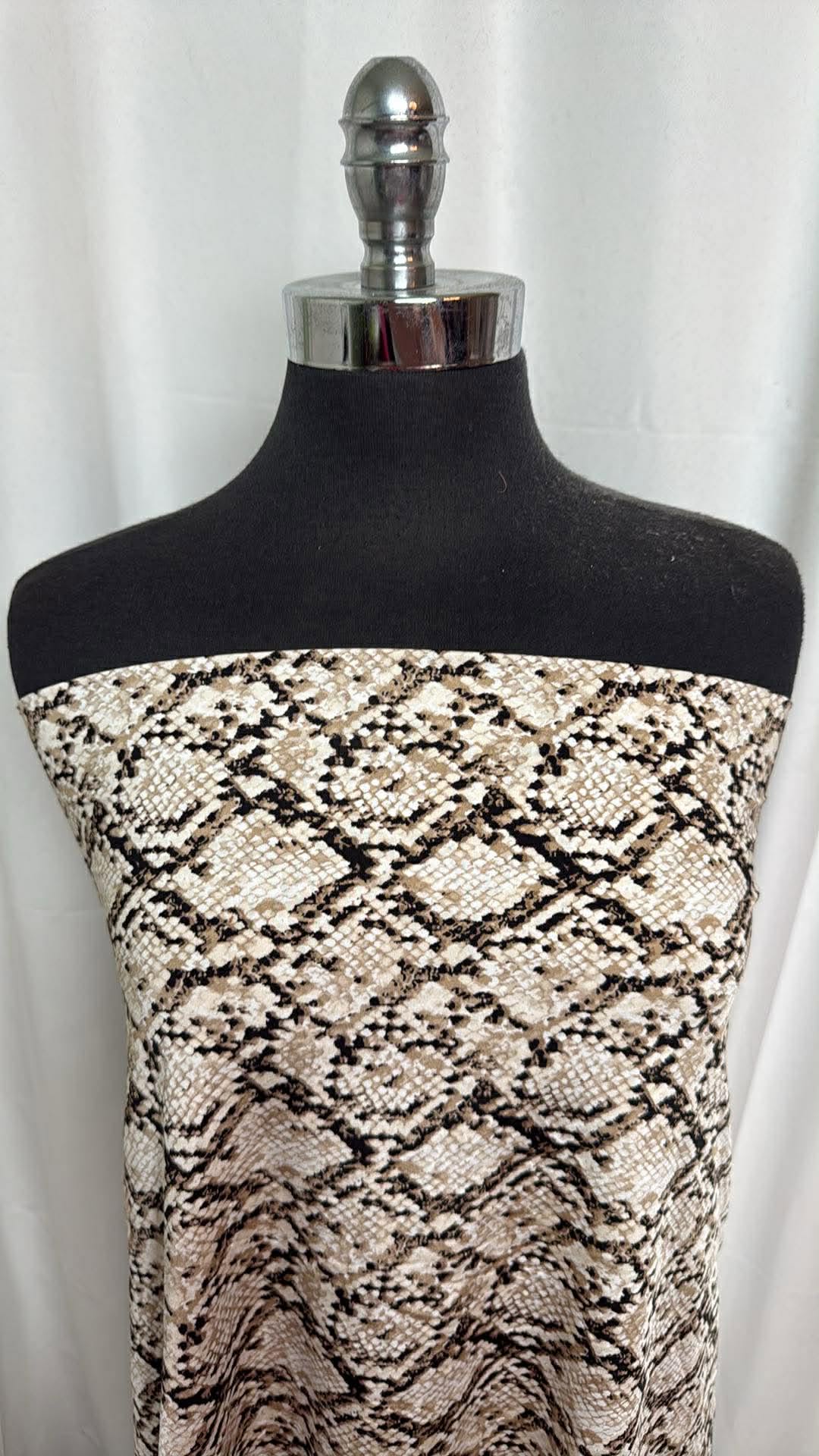 Snakeskin - Designer Nylon/Spandex Swim - 1.5 Yard Cut