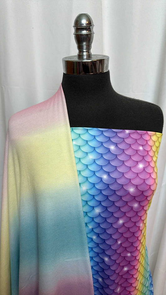 OMBRE/SCALES BUNDLE : 1.5YD Scales DBP & 2YD Ombre Thermal : A28089