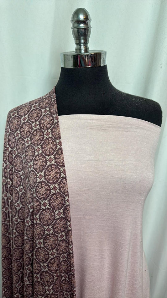 BLUSH/MEDALLIONS BUNDLE : 2YD Blush R/S & 2YD Medallions PRS FT : A30271