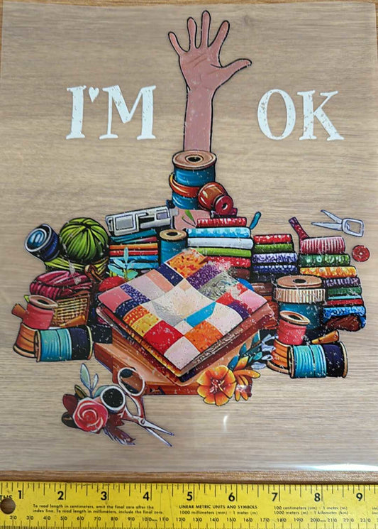 23 - Iron On Decal - Sold Individually