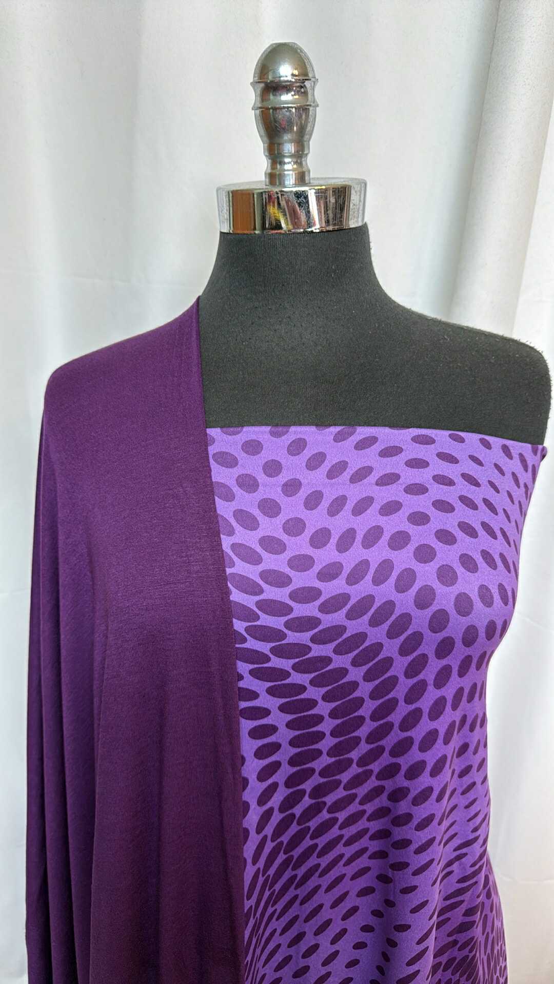 PURPLE DOTS BUNDLE : 1+YD Purple Dots DBP & 2YD Purple R/S : A28783