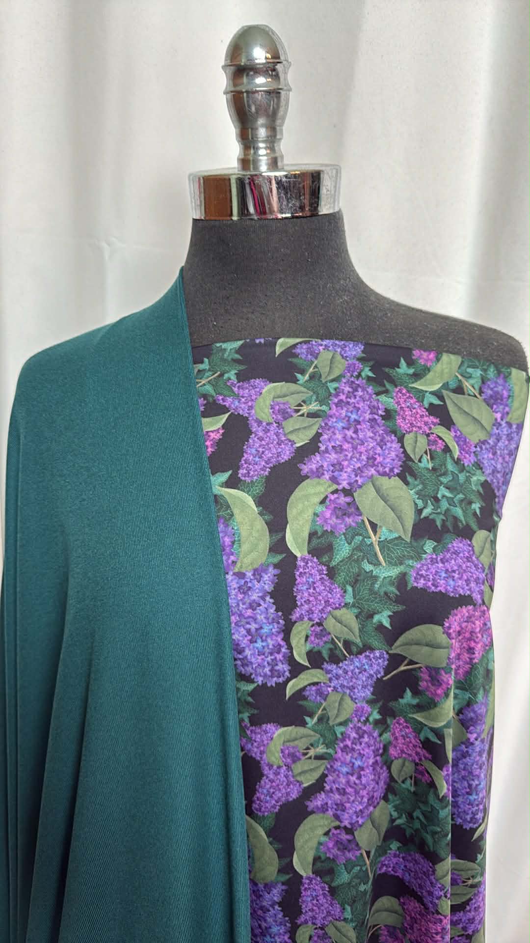 DEEP SEA/LILACS BUNDLE : 2YD Lilacs N/S Swim & 2YD Deep Sea Peached PF : A29689