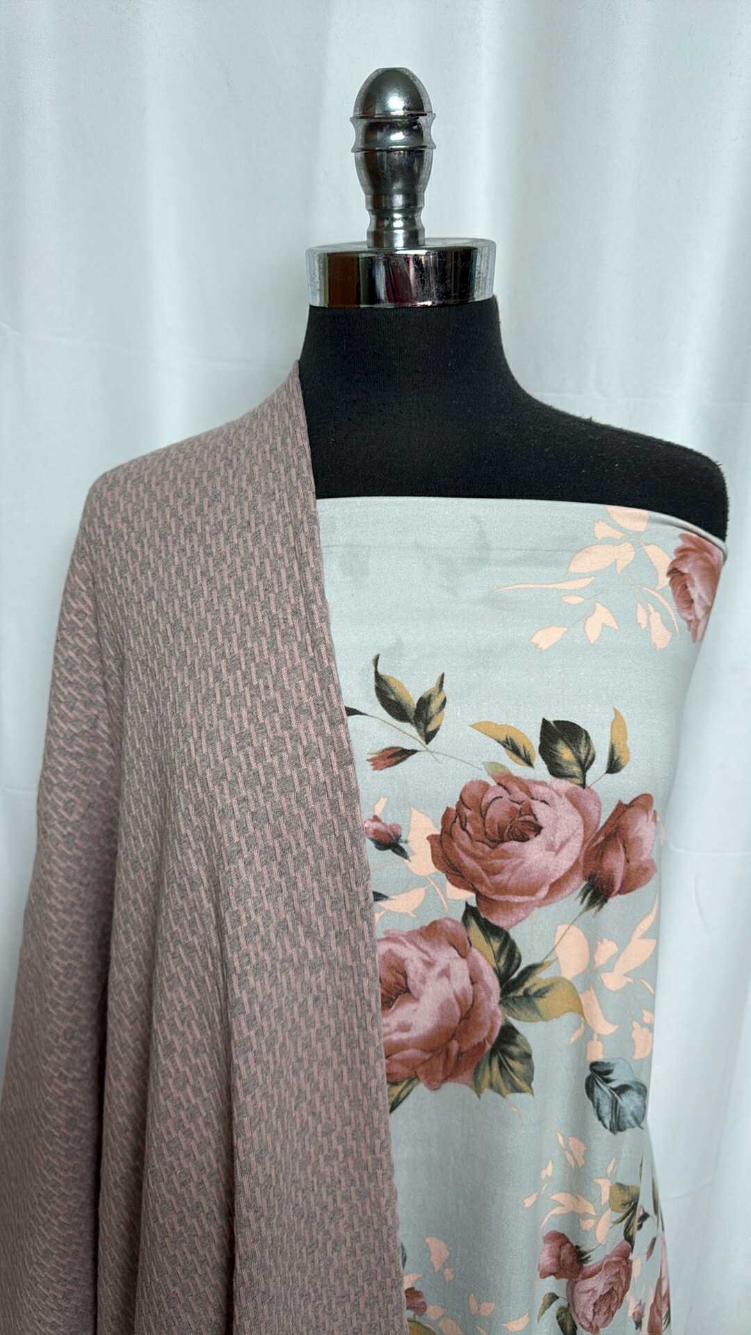 FLORAL/JACQUARD BUNDLE : 3YD Floral DBP & 2YD Cotton Jacquard DK : A29300