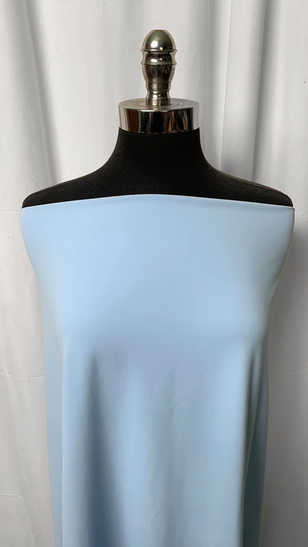 Light Blue - Poly/Spandex Performance - By the 1/2 Yard