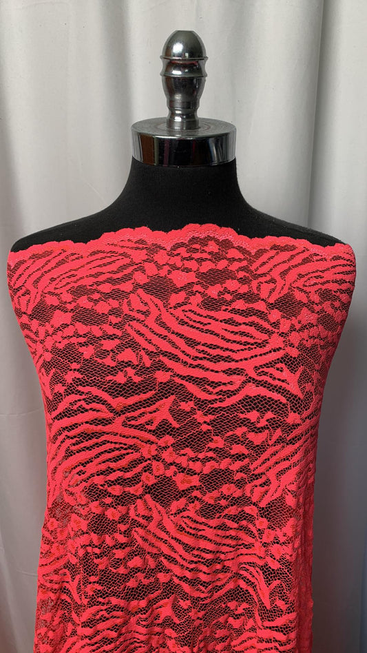 Neon - Stretch Lace - 2 Yard Cut