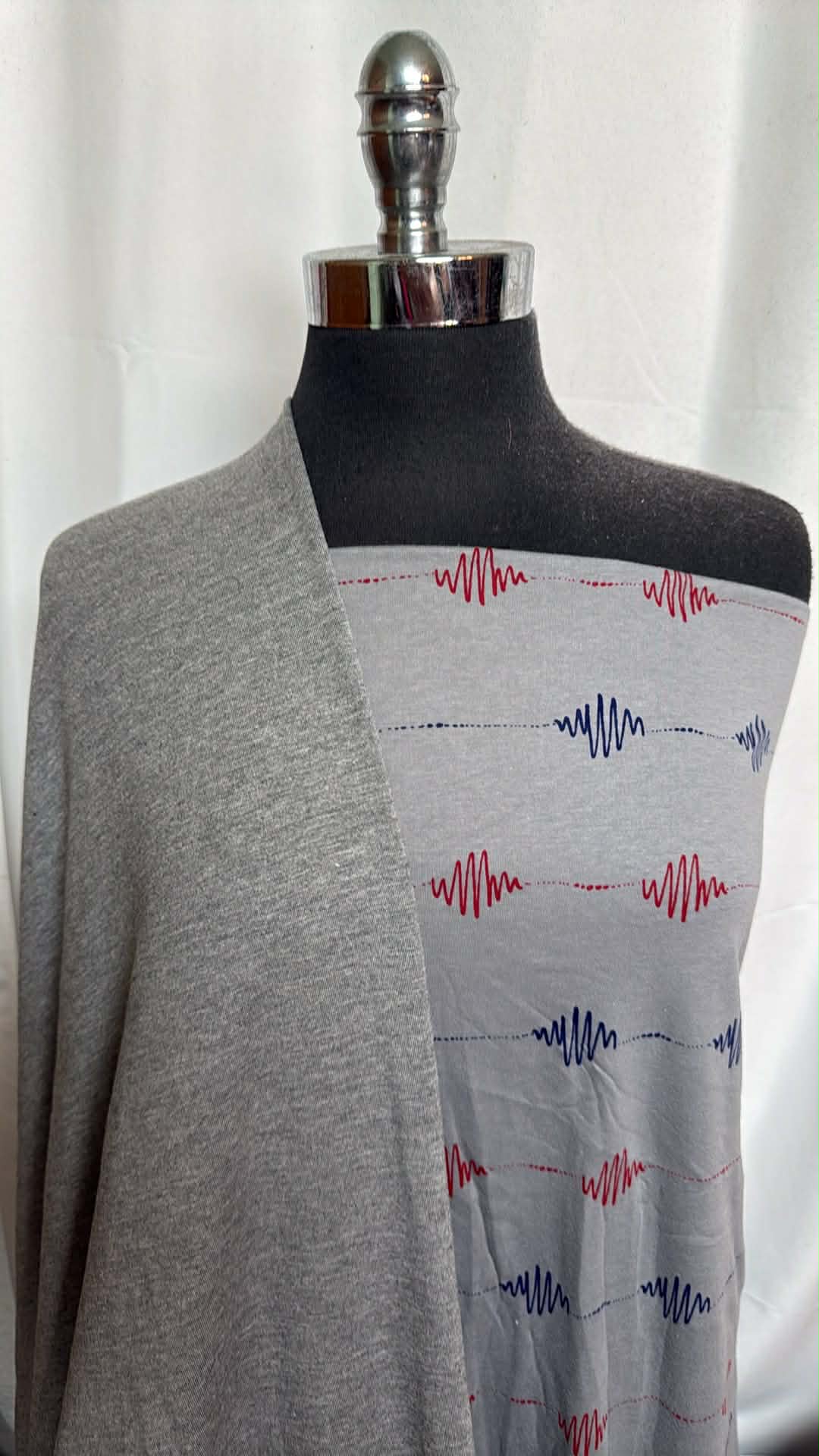 GREY/LIFELINE BUNDLE : 2YD Grey Bamboo C/S FT & 2YD Lifeline C/S : A29859