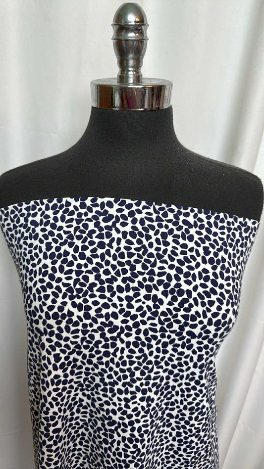31 (Navy) - Nylon/Spandex - 1 Yard Cut