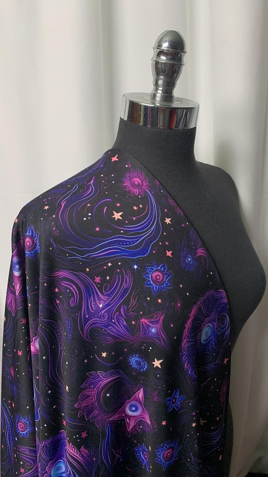 Celestial Series: 6 - Sport Fleece - 3 Yard Cut