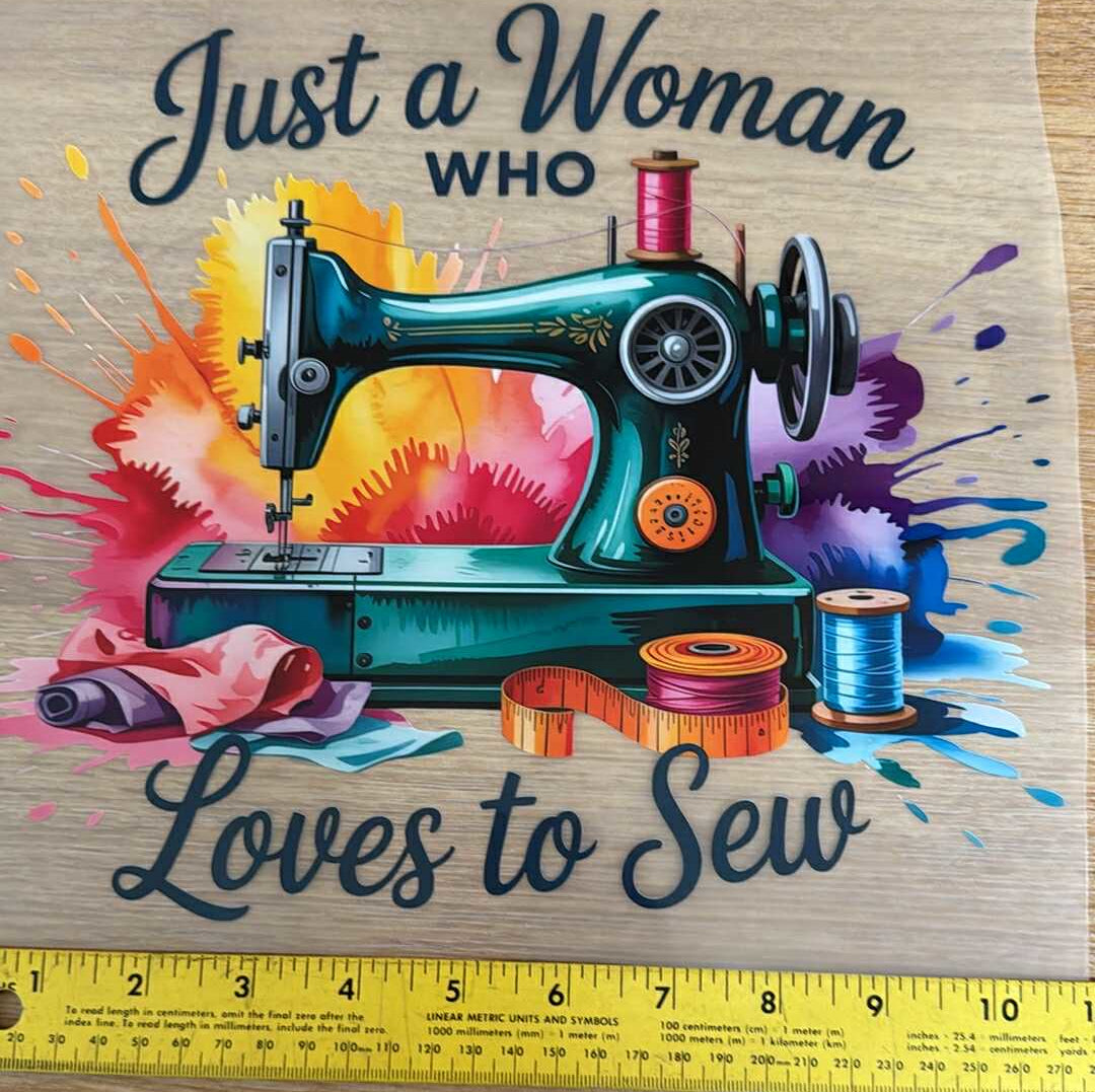 35 - Iron On Decal - Sold Individually