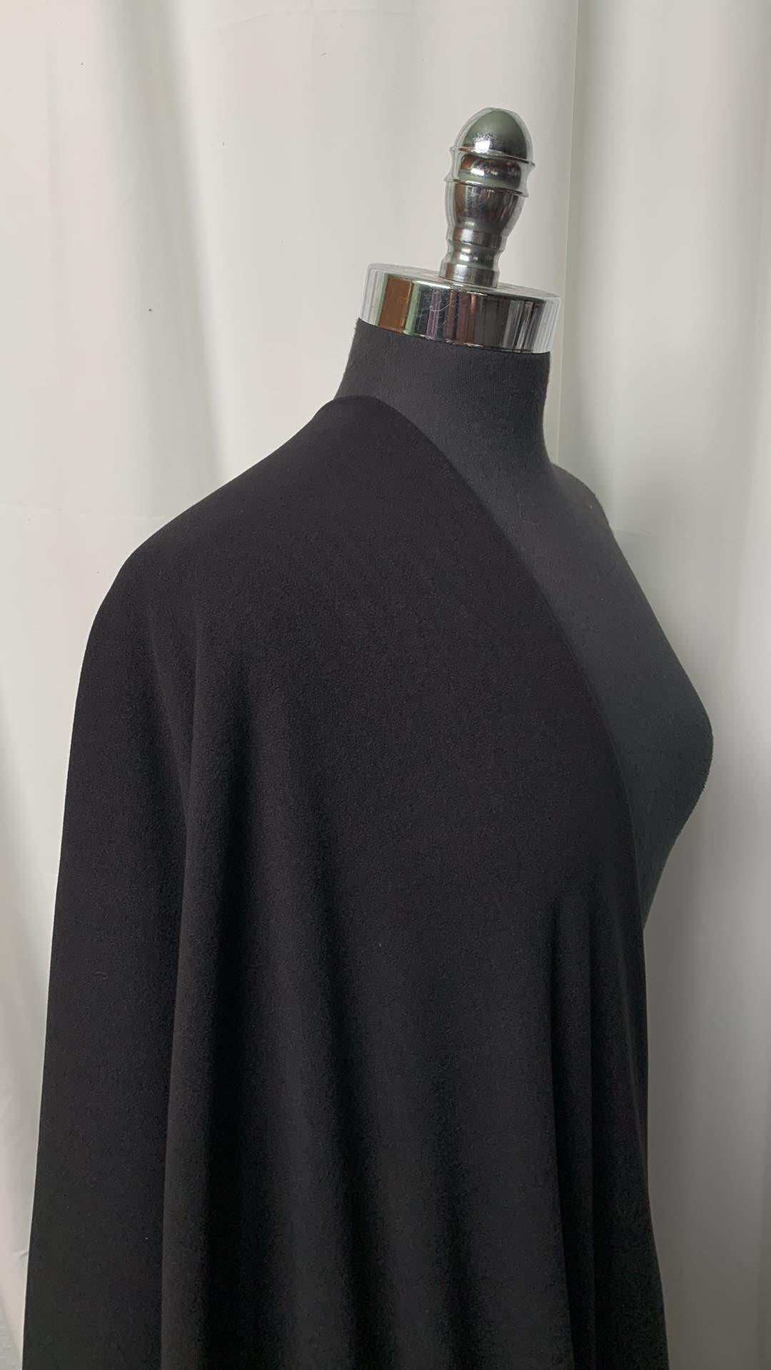 Special Purchase! Black Micro Fleece By the yard