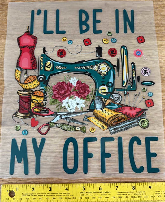 36 - Iron On Decal - Sold Individually