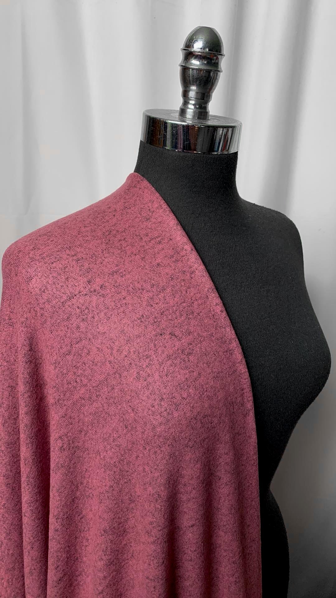 Rose - Super Soft Hacci Sweater Knit - 2 Yard Cut