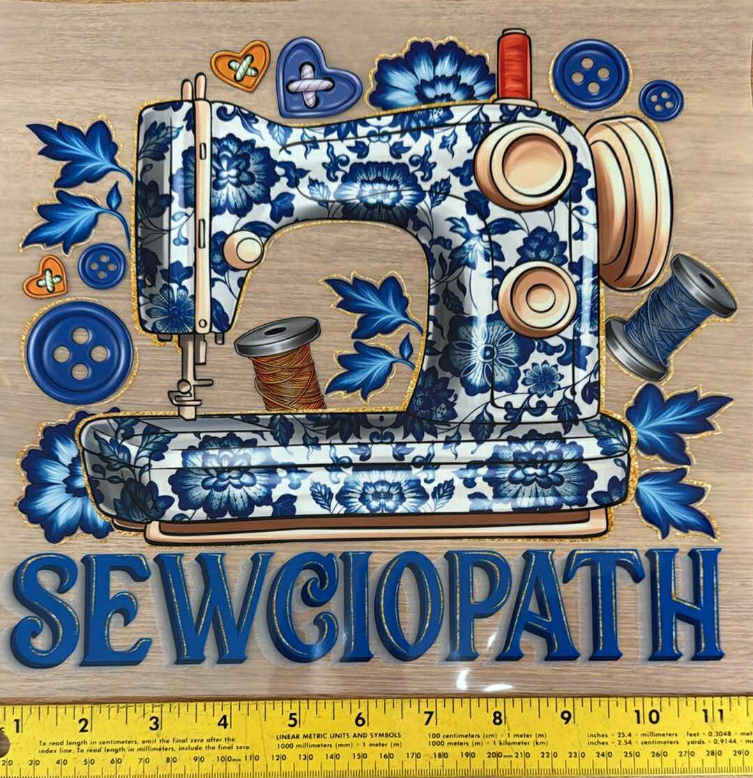 37 - Iron On Decal - Sold Individually