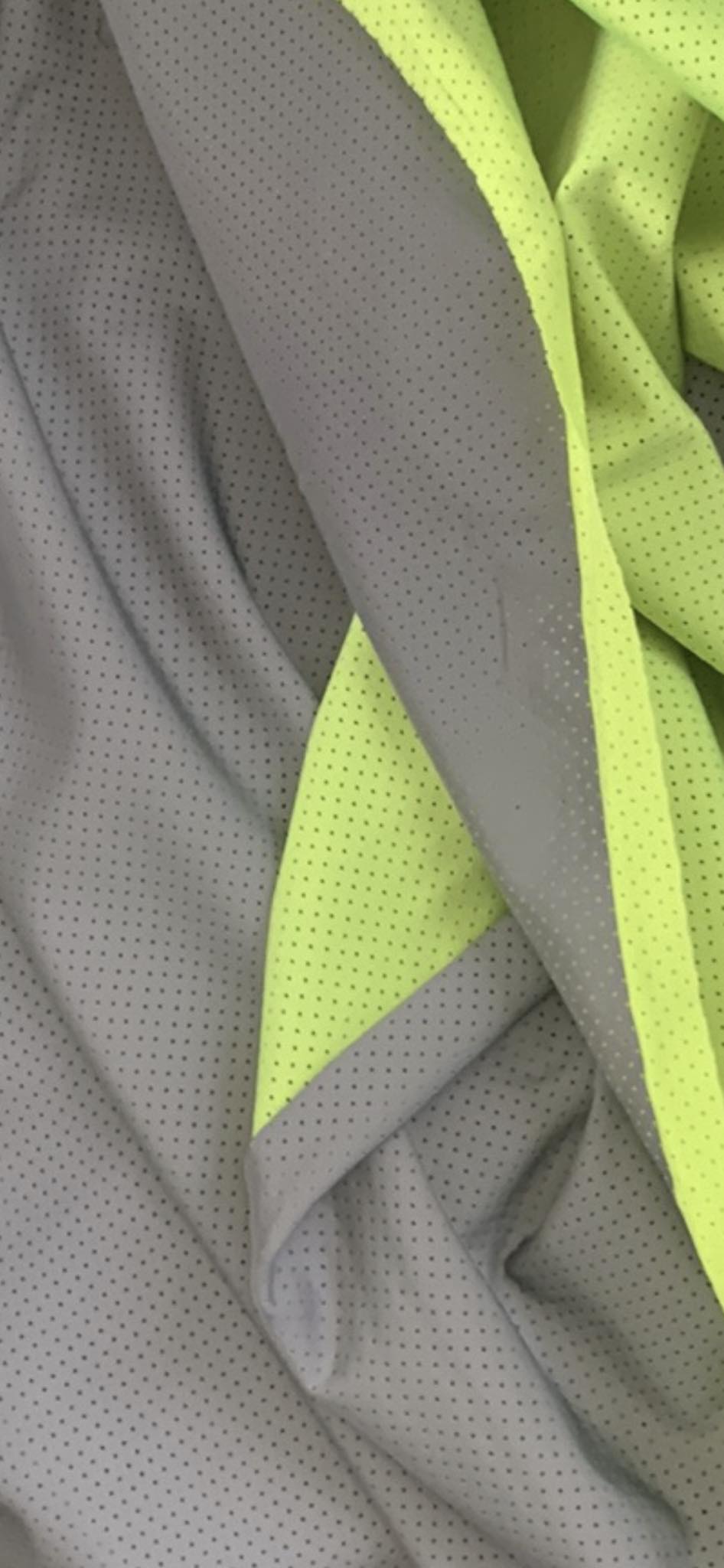 Neon w/Reflective Foil - 4-Way Heavy Performance Mesh - 2 Yard Cut