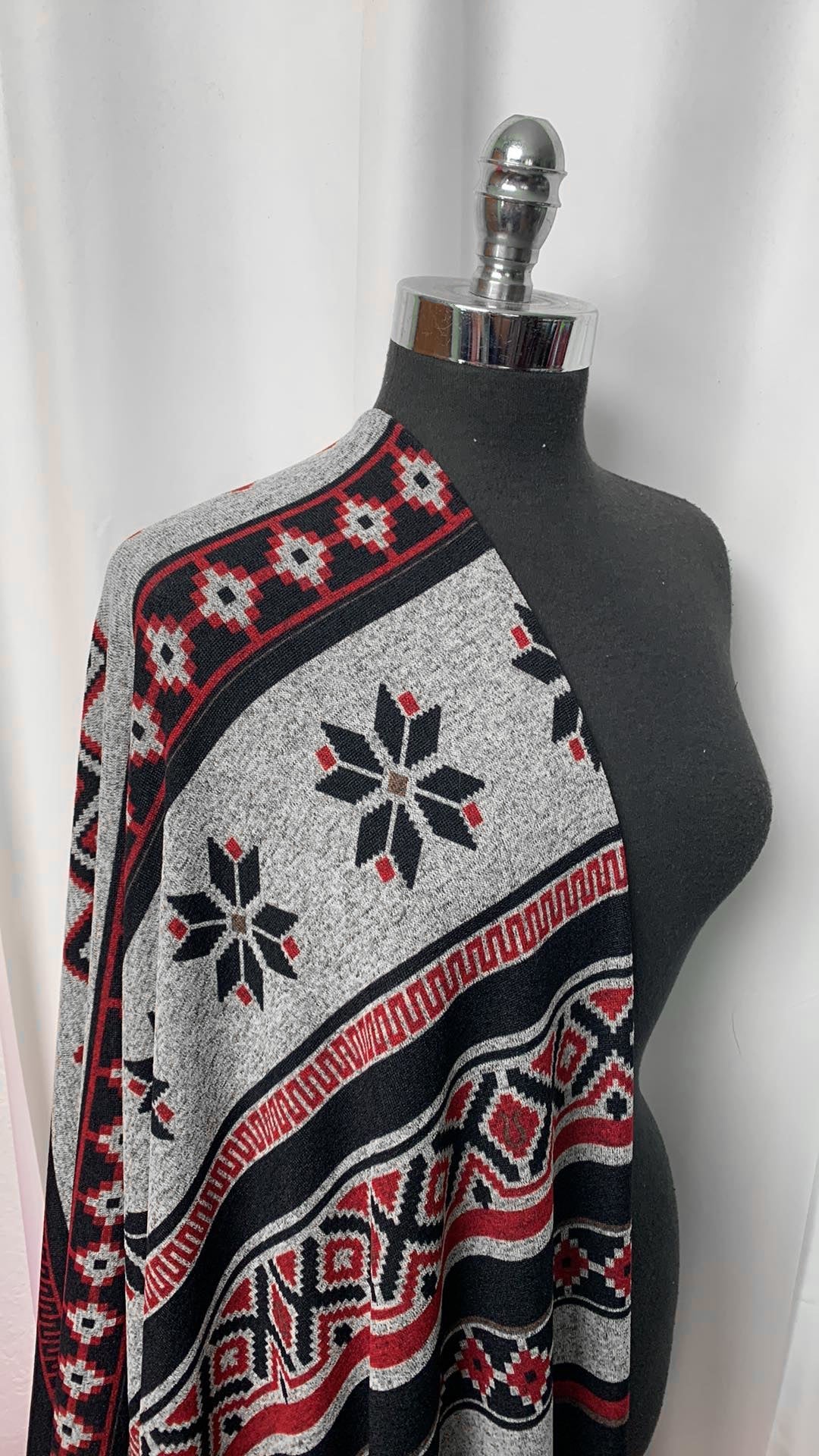 Horizontal Stripe Sweater - Hacci Sweater Knit - 3 Yard Cut