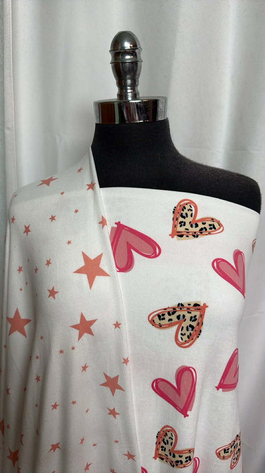 STARS & HEARTS BUNDLE : 2YD Stars Oakley SK & 2YD Hearts Oakley SK : A29872