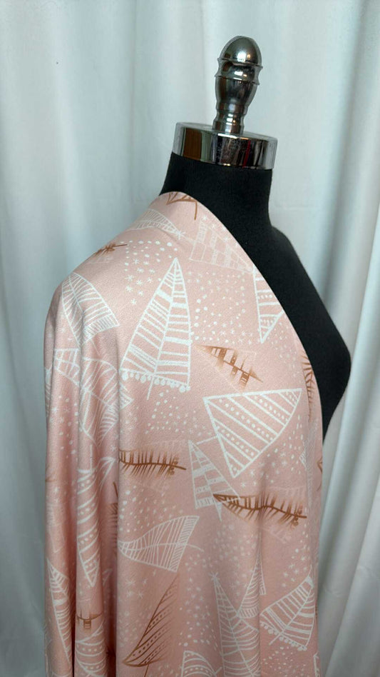 Blush Trees - PRS French Terry - By the Yard