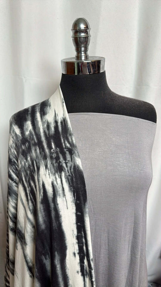 SILVER/TIE DYE BUNDLE : 2YD Tie Dye Oakley SK & 2YD Silver R/S : A29884