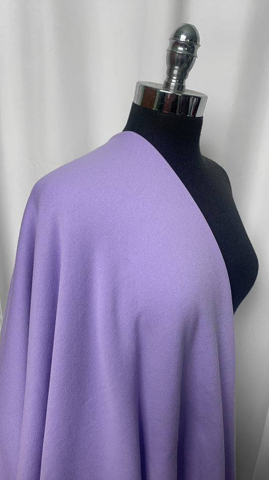 Lilac - Poly/Cotton Sweatshirt Fleece - 3 Yard Cut