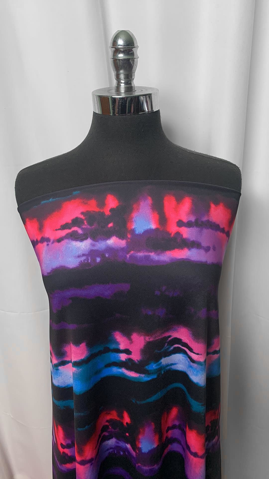Tie Dye Horizon - Yoga Performance - 2 Yard Cut