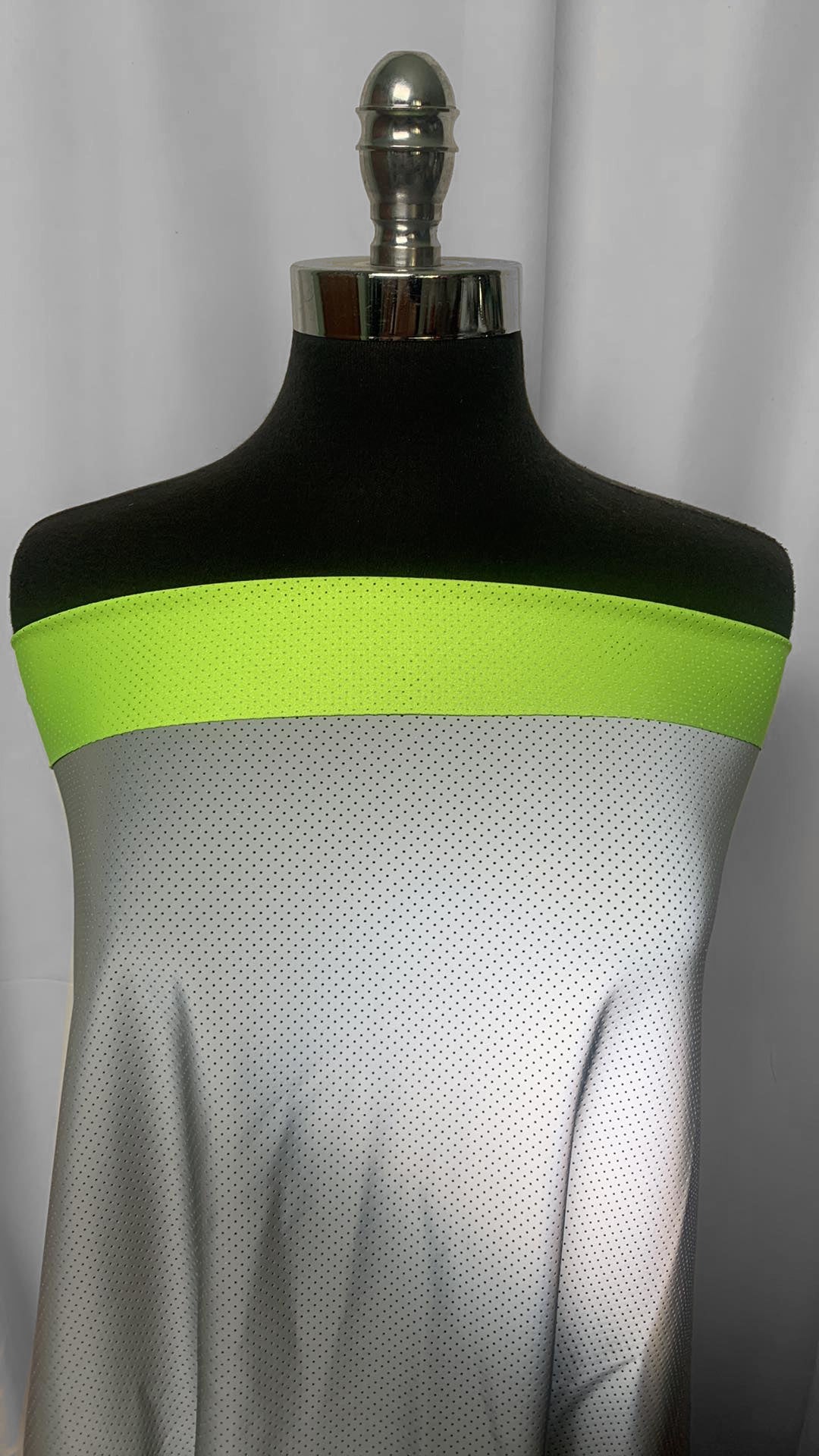 Neon w/Reflective Foil - 4-Way Heavy Performance Mesh - 2 Yard Cut