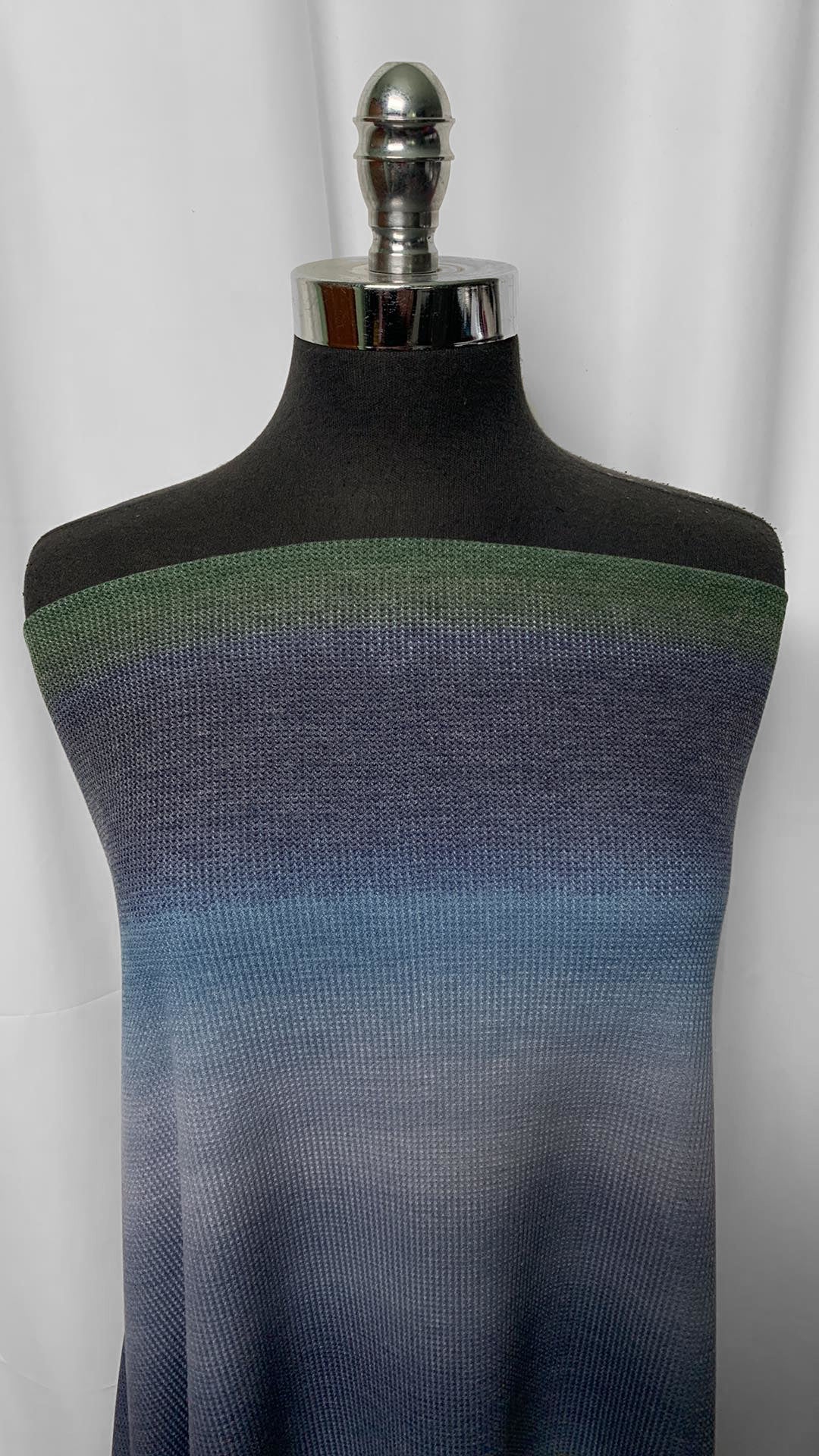 Ombre Night - (Poly/Rayon/Spandex) Thermal Knit - 3 Yard Cut