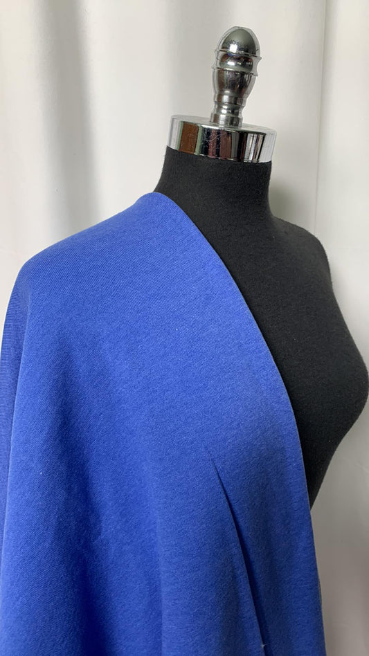 Denim - Sweatshirt Fleece - 1 Yard Cut