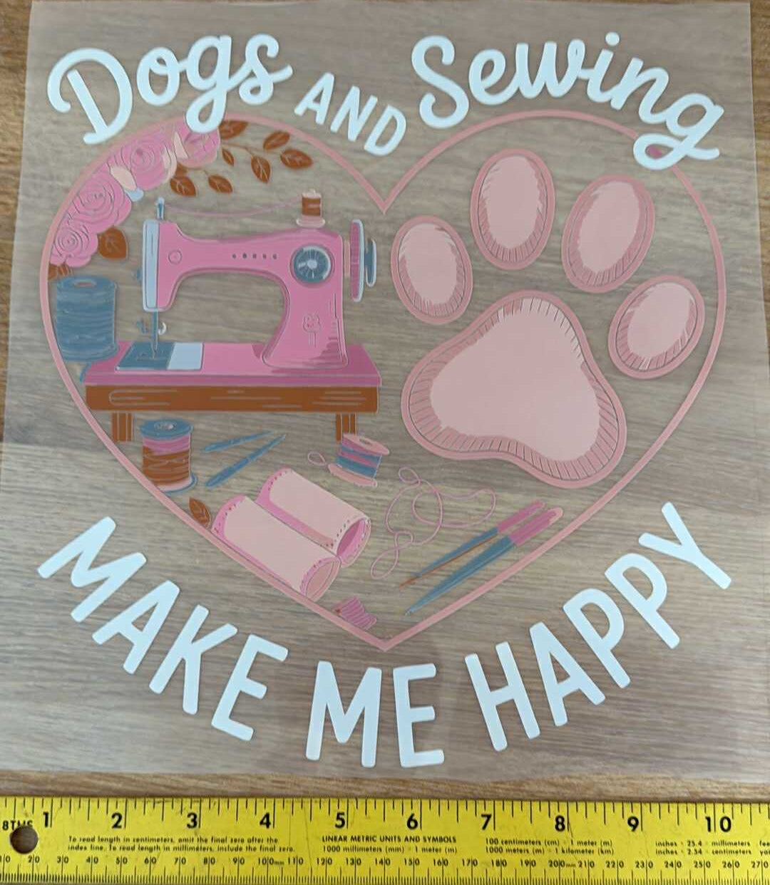 41 - Iron On Decal - Sold Individually