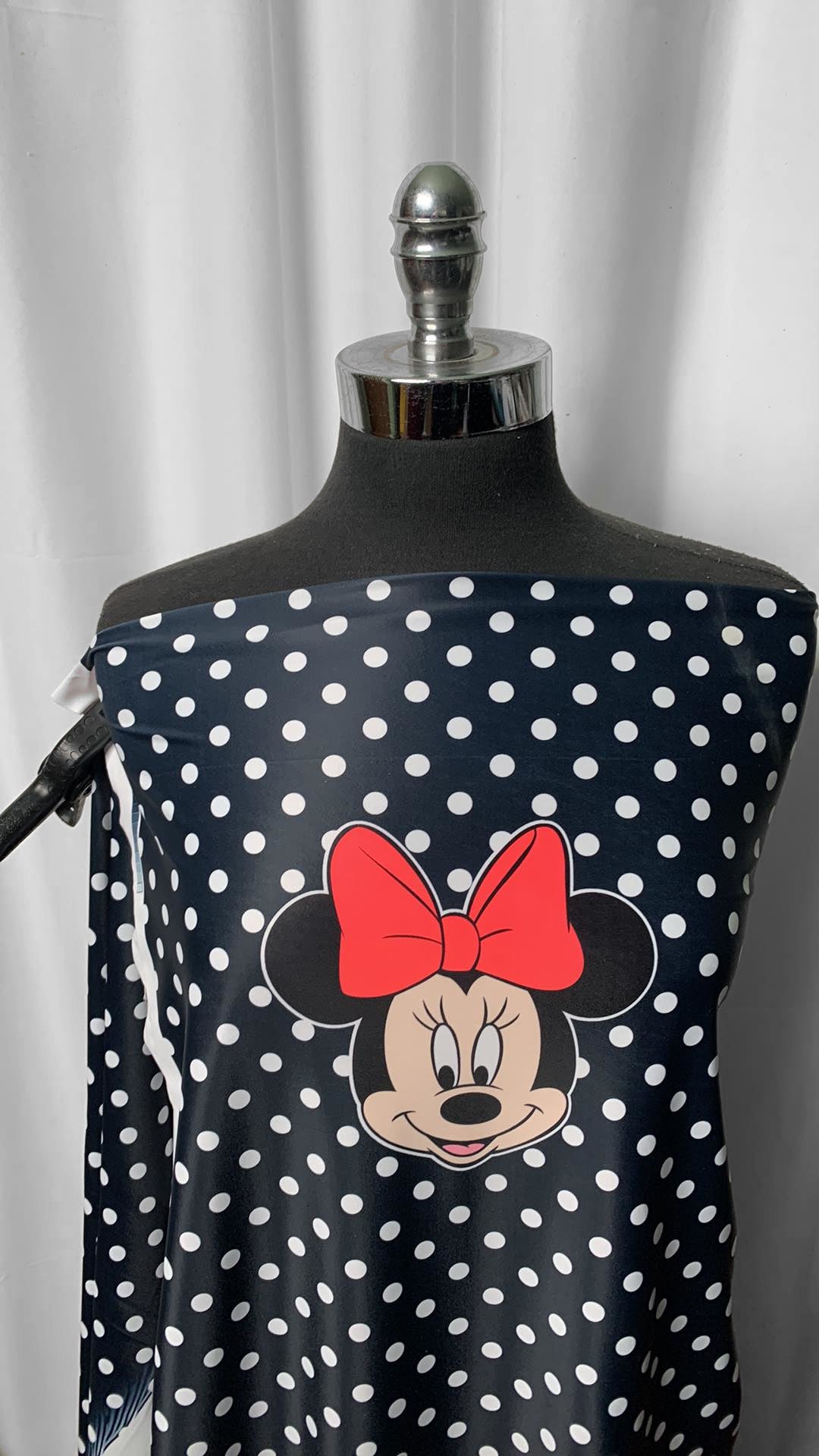 Minnie Dot - Nylon/Spandex - 1 Yard Cut