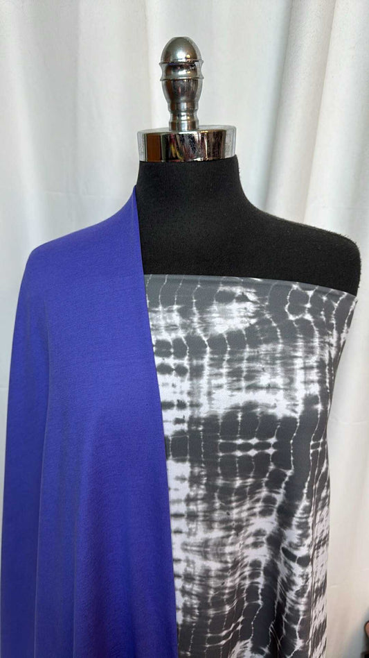 SOFT PURPLE/SPINE DYE BUNDLE : 2YD Spine Dye PF & 1YD Soft Purple Peached PF : A28796