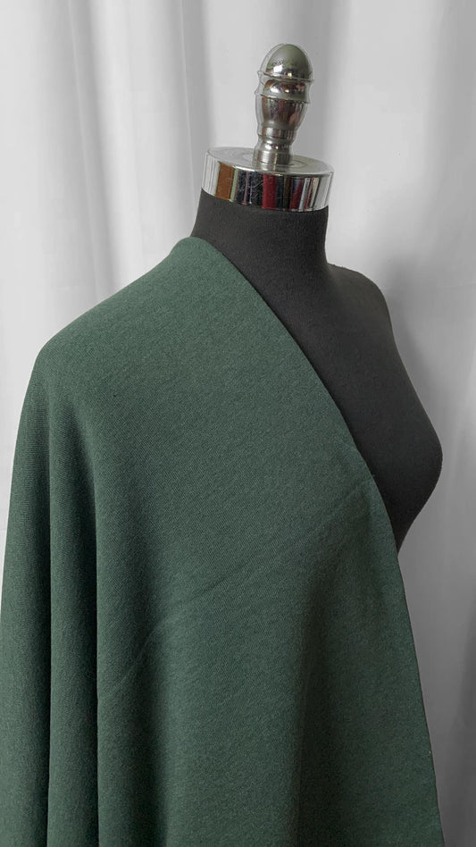Heather Hunter - Sweatshirt Fleece (72" Wide) - 1.5 Yard Cut