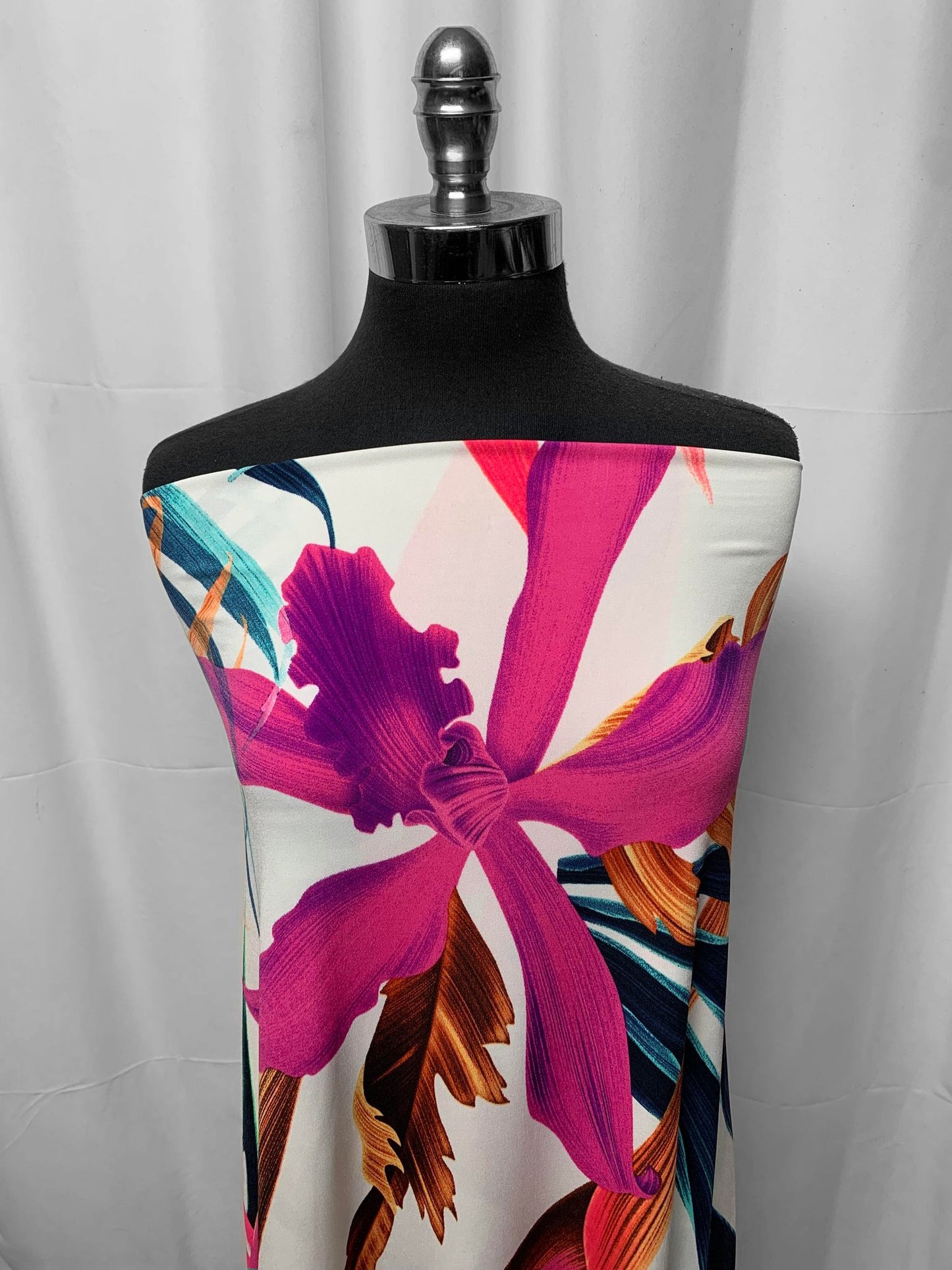 Large Tropical Floral - ITY - 4 Yard Cut