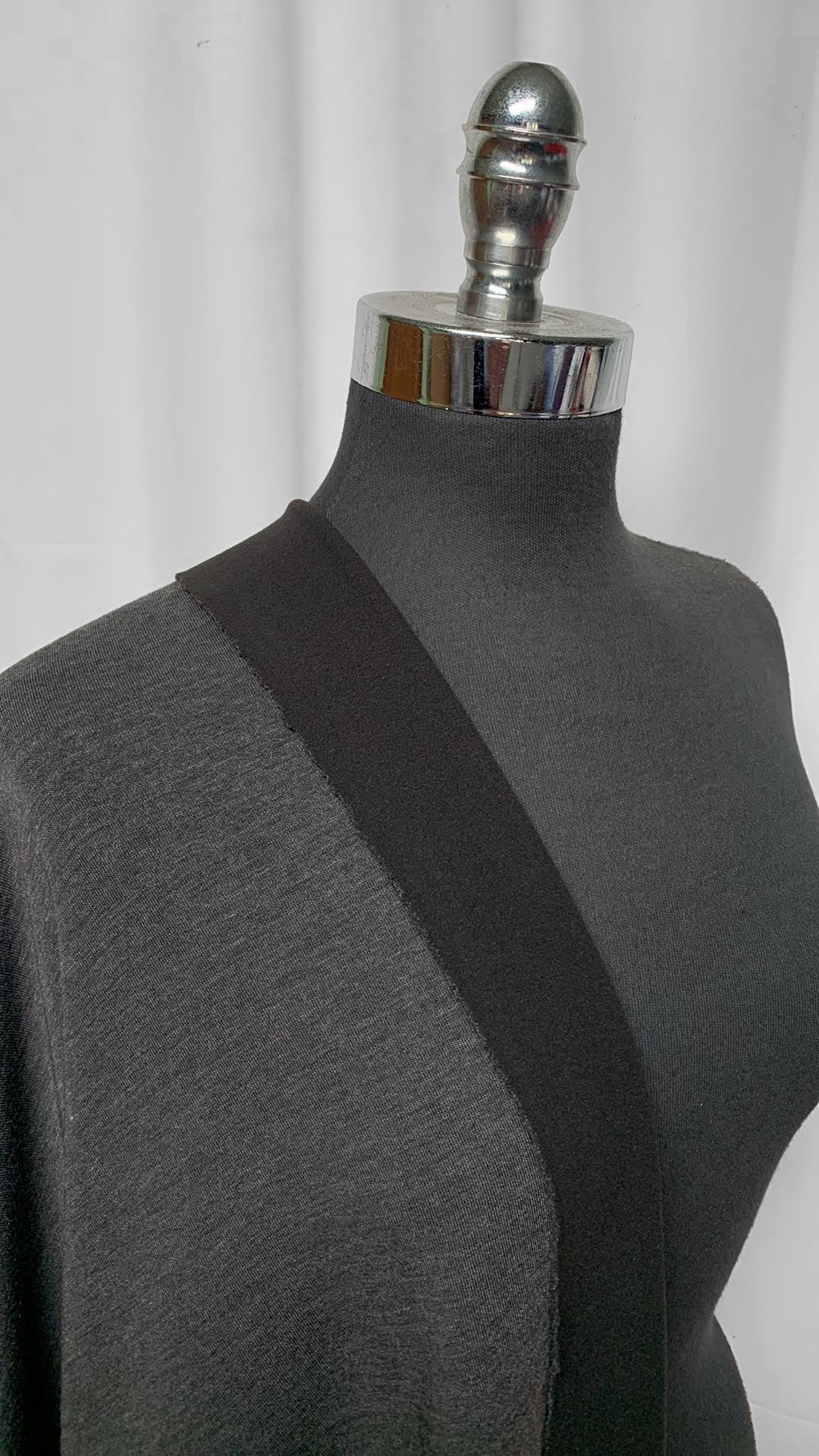 Charcoal/Black - Polartec - 3 Yard Cut