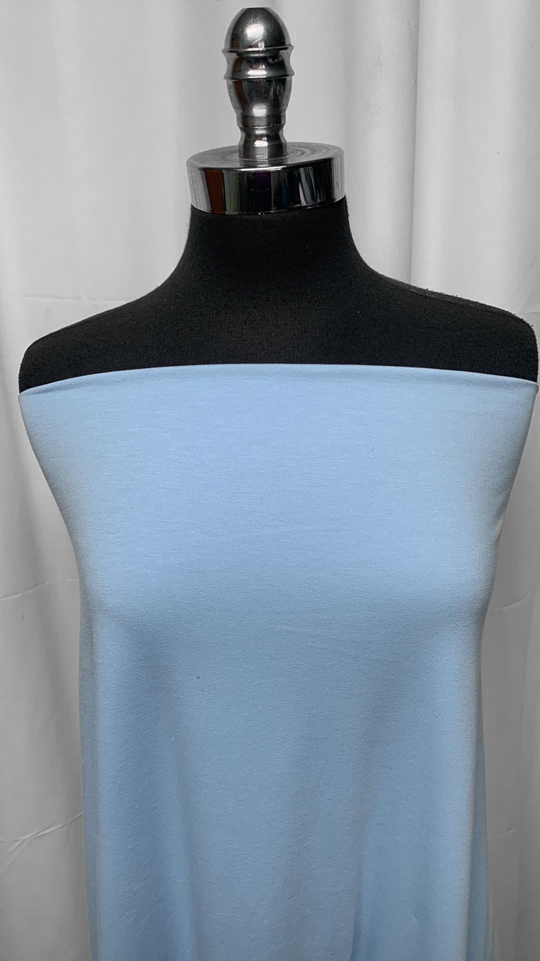 Placid Blue - Poly/Cotton/Spandex Jersey - 3 Yard Cut
