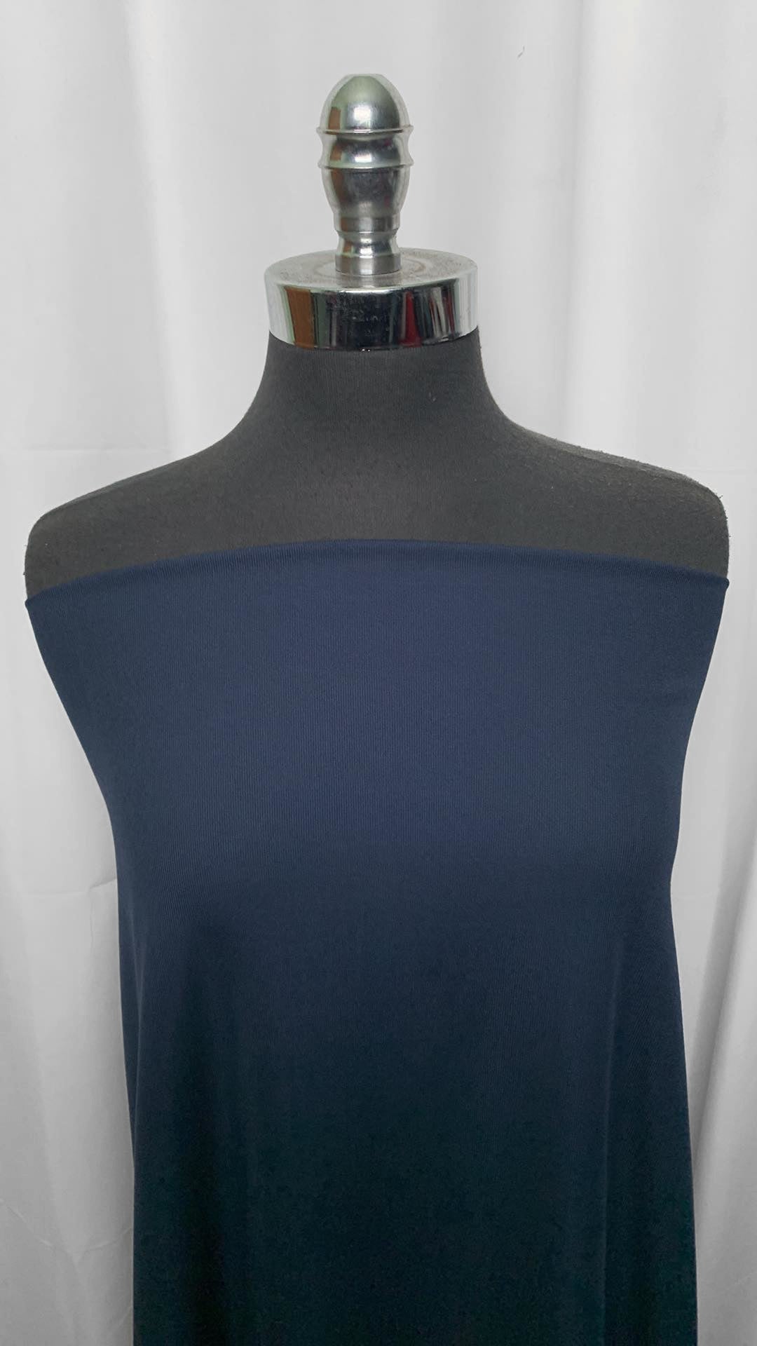 Navy - Ribbed Performance - 2 Yard Cut