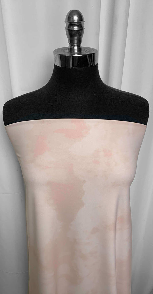 Blush Marble - Yoga Performance - 2 Yard Cut