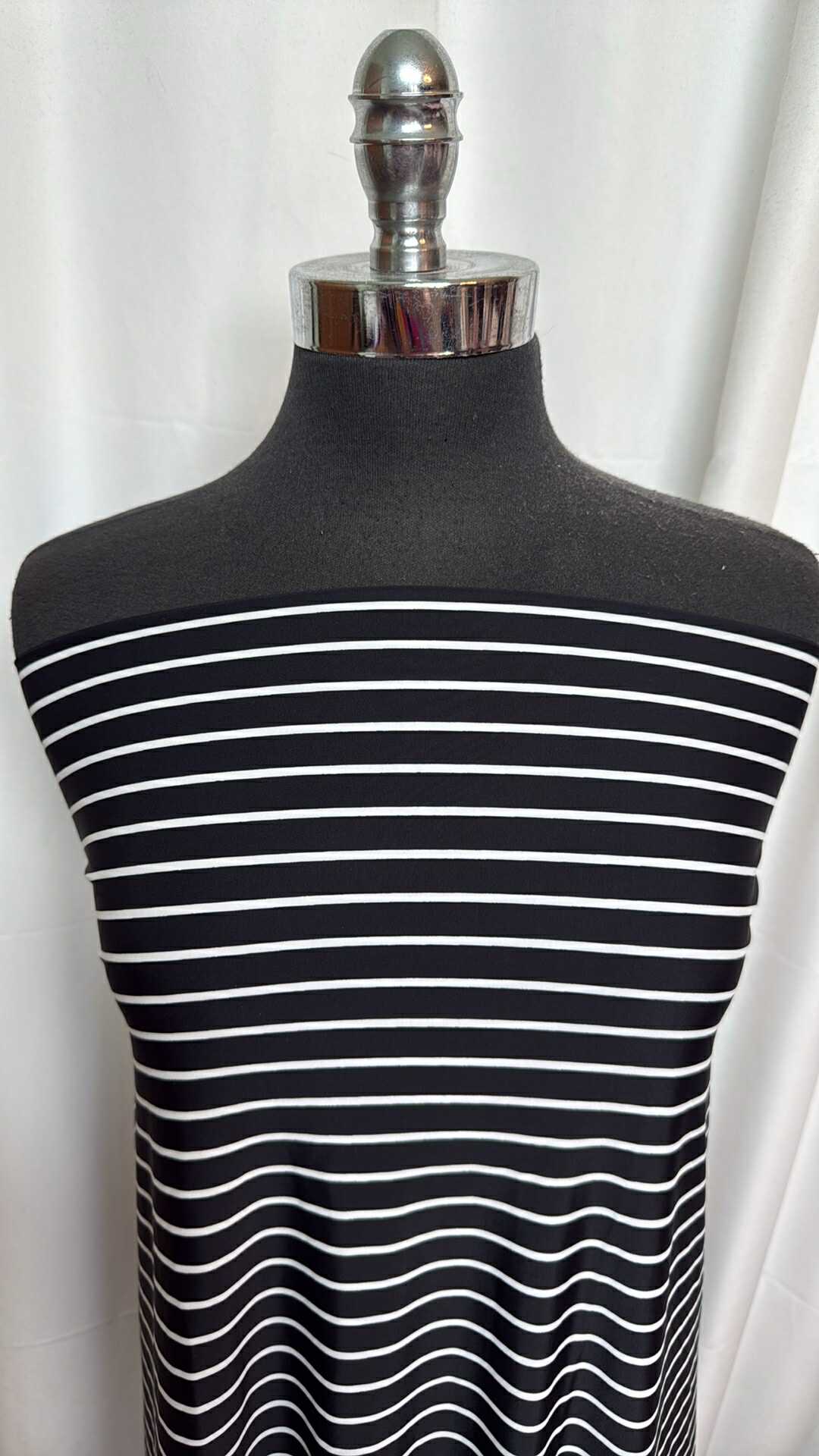 44 (Black) - Nylon/Spandex - 2 Yard Cut