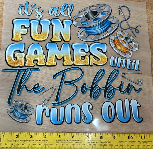 44 - Iron On Decal - Sold Individually