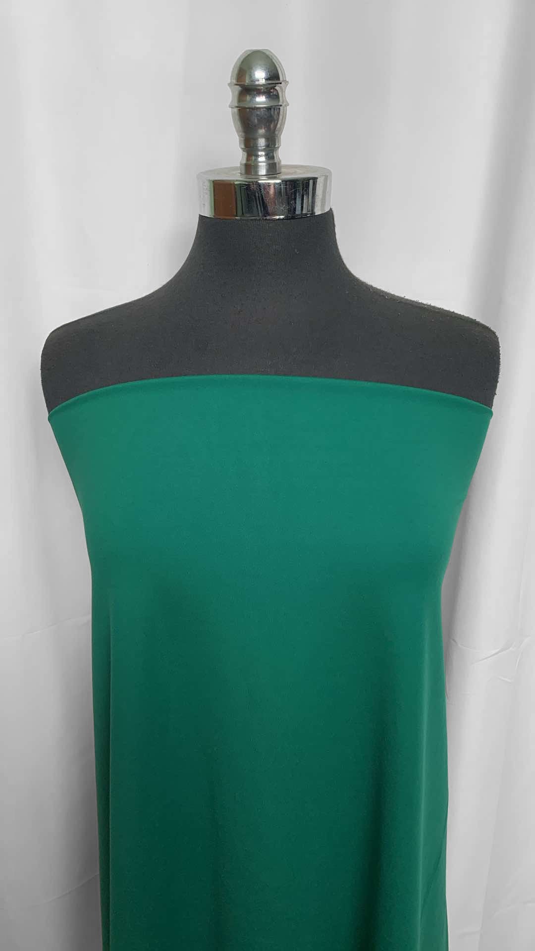 Green - Wicking Nylon/Spandex Interlock (4-Way Stretch) - 2 Yard Cut