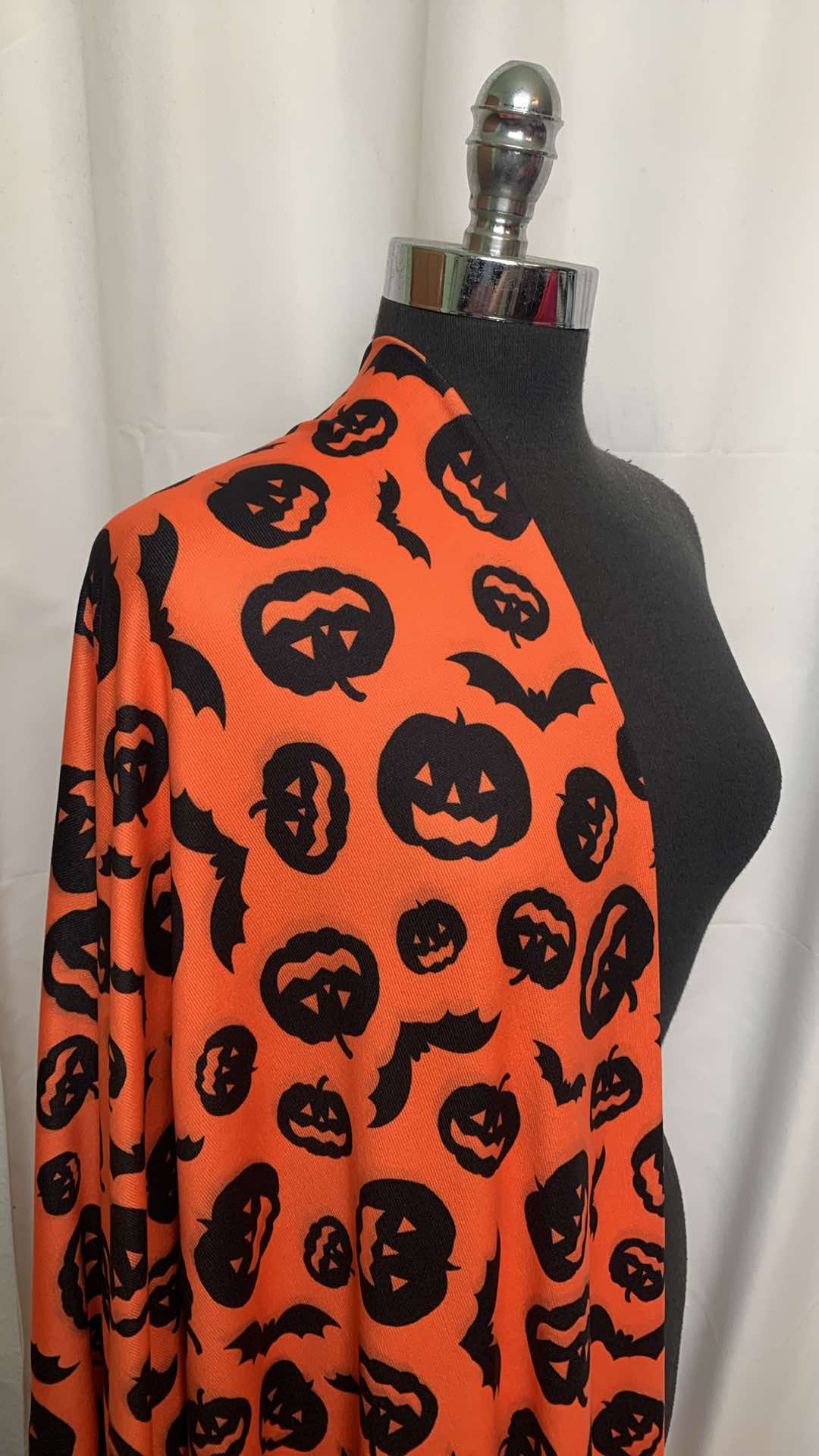Jack o' Lanterns (Small Flaw...See Description) - Oakley Sweater Knit - 2 Yard Cut