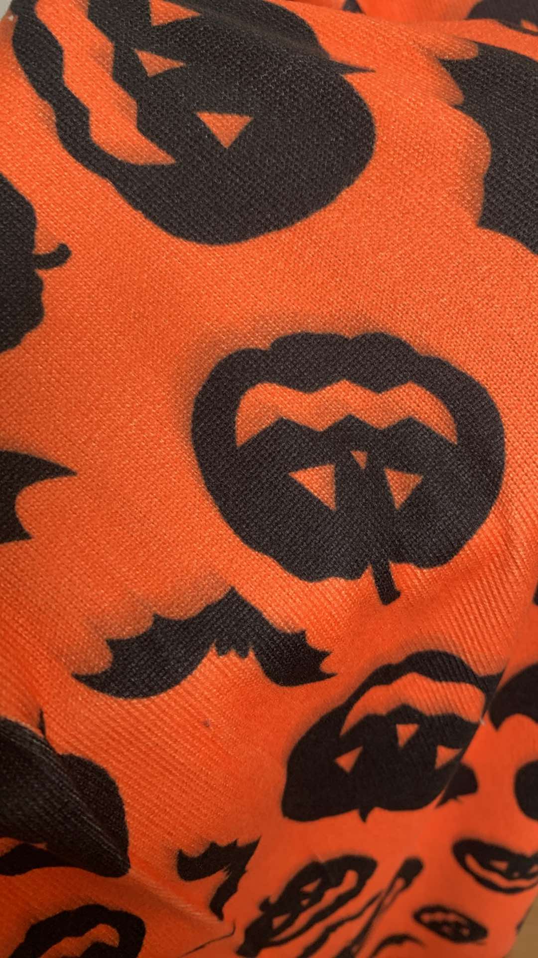 Jack o' Lanterns (Small Flaw...See Description) - Oakley Sweater Knit - 2 Yard Cut