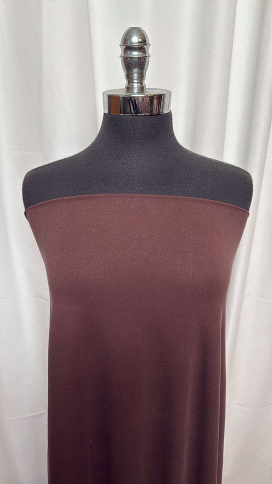 Brown - Heavy Modal/Spandex - 2 Yard Cut