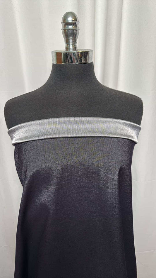 Silver-Backed Shimmer Denim - 2 Yard Cut