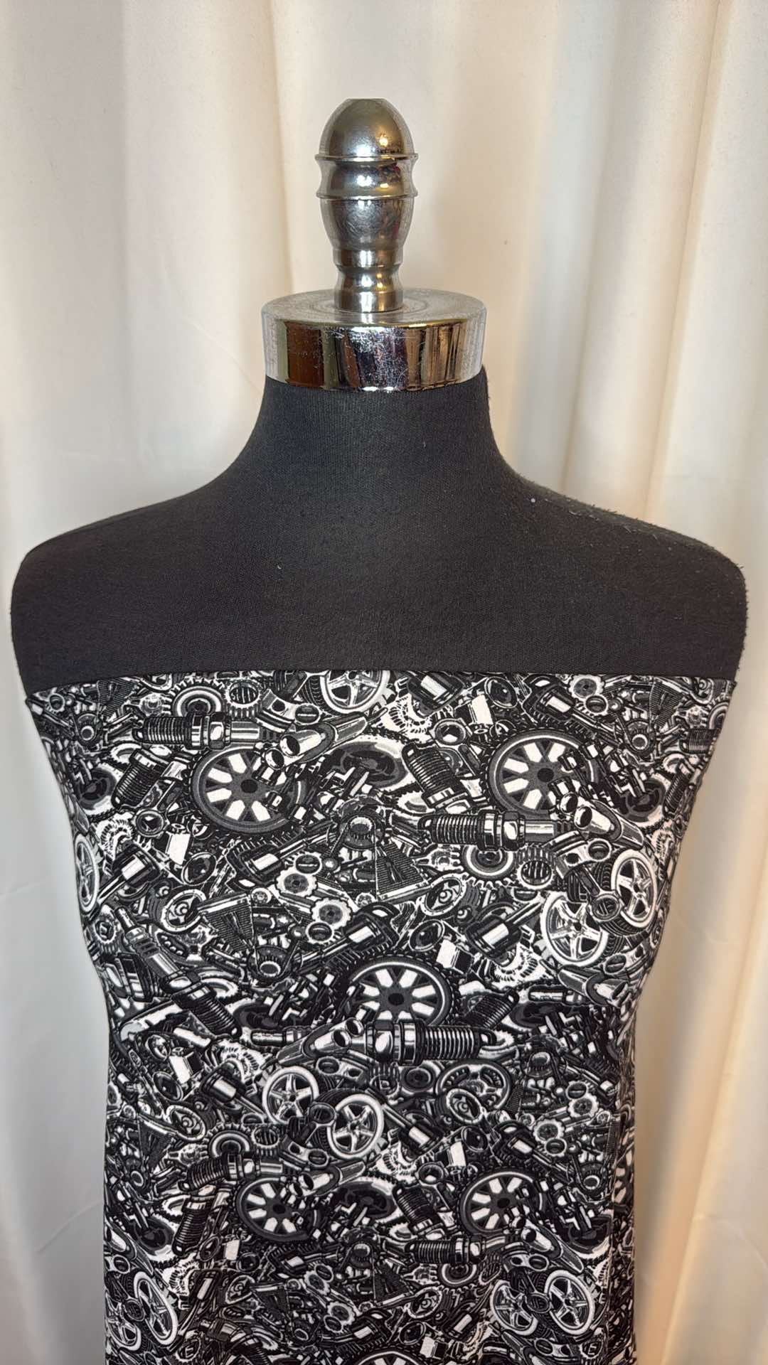 Mechanics - Double Brushed Poly Spandex - 2 Yard Cut