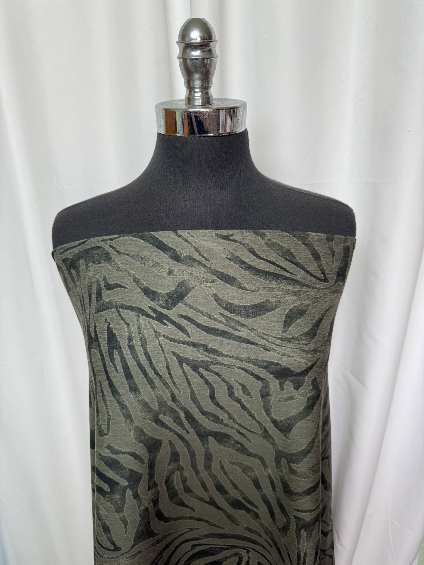 Green Animal - Peached Performance - 2 Yard Cut