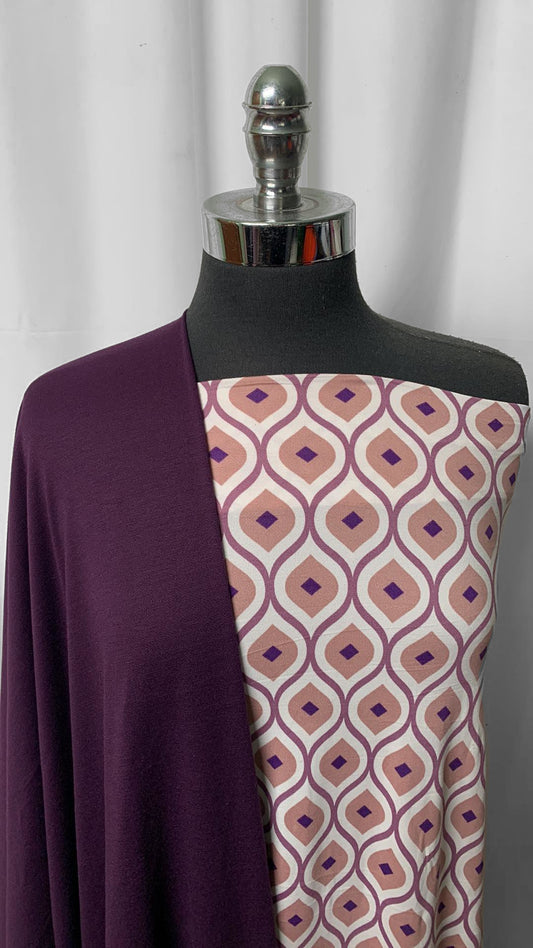 PURPLE GEO BUNDLE : 1YD Geo DBP & 2YD Purple PRS FT : A25183