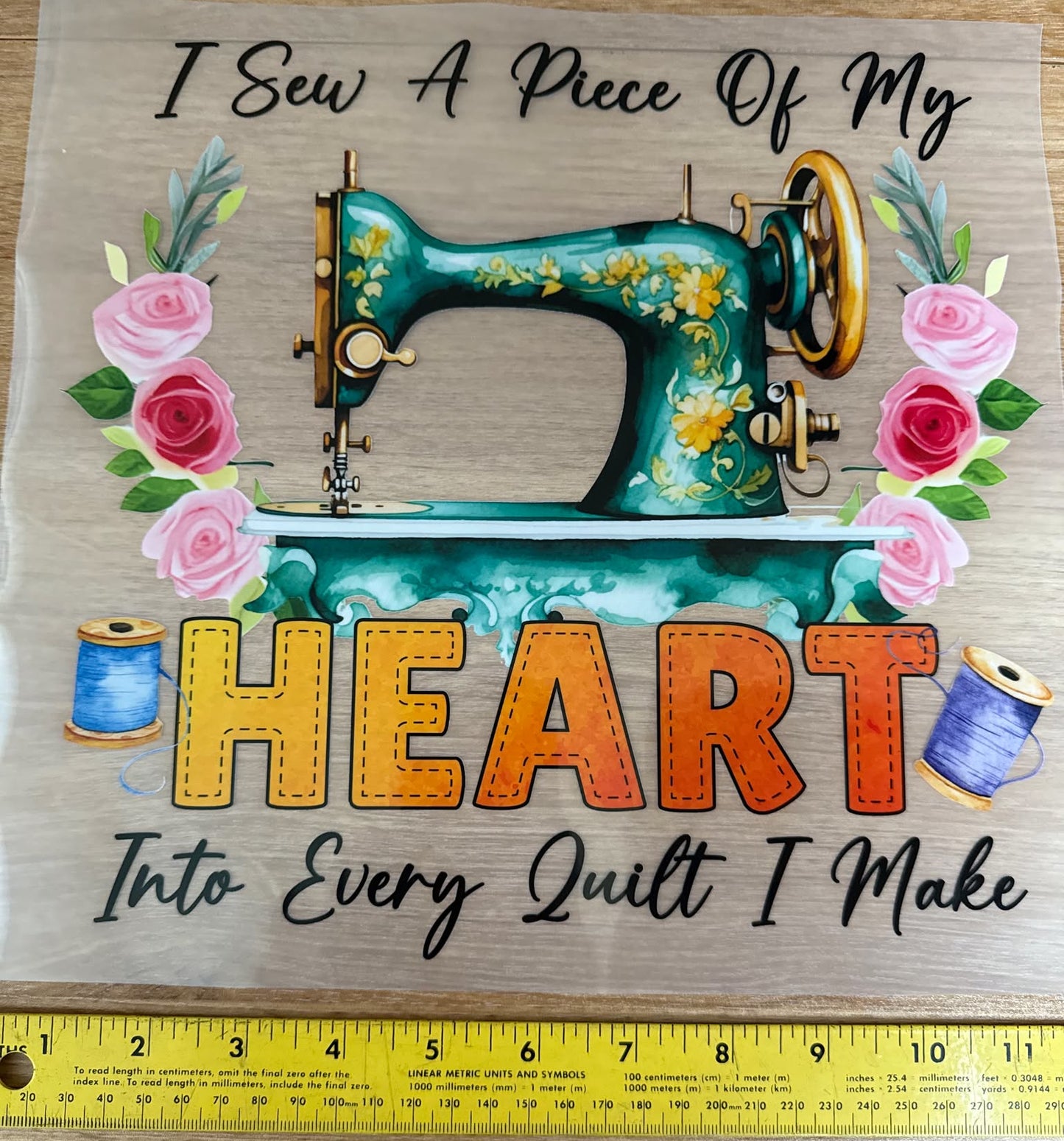 48 - Iron On Decal - Sold Individually