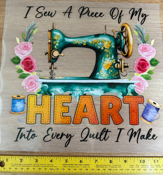 48 - Iron On Decal - Sold Individually